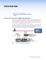 Предварительный просмотр 6 страницы Extron electronics HAI 100 4K Plus User Manual