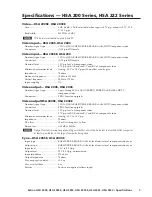 Предварительный просмотр 1 страницы Extron electronics Hideaway HSA 200S Series Specifications