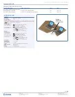 Предварительный просмотр 2 страницы Extron electronics Hideaway HSA 222S Specification Sheet