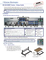 Предварительный просмотр 1 страницы Extron electronics IN1608 HDBT Series Setup Manual