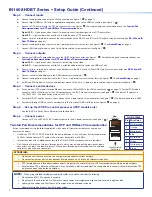 Предварительный просмотр 2 страницы Extron electronics IN1608 HDBT Series Setup Manual