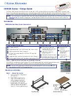 Предварительный просмотр 1 страницы Extron electronics IN1608 Setup Manual