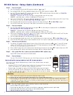 Предварительный просмотр 2 страницы Extron electronics IN1608 Setup Manual