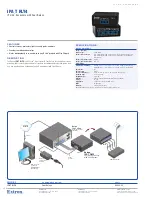 Preview for 1 page of Extron electronics IP Link Accessory with Four Relays IPA T RLY4 Specifications