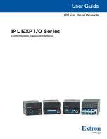 Extron electronics IP Link IPL EXP 200 User Manual предпросмотр