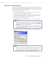 Предварительный просмотр 30 страницы Extron electronics IP Link IPL T PC1 User Manual