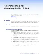 Предварительный просмотр 69 страницы Extron electronics IP Link IPL T PC1 User Manual