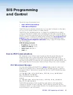 Preview for 61 page of Extron electronics IPCP 505 User Manual