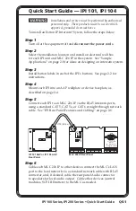 Предварительный просмотр 5 страницы Extron electronics IPI 101 User Manual