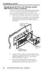 Предварительный просмотр 18 страницы Extron electronics IPI 101 User Manual