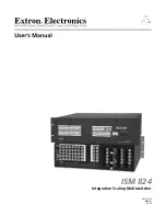 Extron electronics ISM 824 User Manual предпросмотр