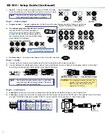 Предварительный просмотр 2 страницы Extron electronics ISS 506 Series Setup Manual