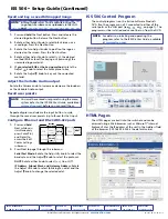 Предварительный просмотр 4 страницы Extron electronics ISS 506 Series Setup Manual