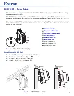 Extron electronics KNX 100G Setup Manual preview