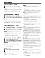 Preview for 2 page of Extron electronics MAV 44 Series User Manual