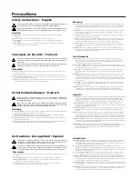 Preview for 2 page of Extron electronics MAV Plus User Manual