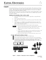 Preview for 1 page of Extron electronics MAV Series Quick Start Manual