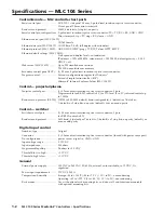 Предварительный просмотр 1 страницы Extron electronics MediaLink Controllers MLC 104 Series Specifications