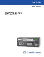 Preview for 1 page of Extron electronics MGP 462 Pro DI User Manual