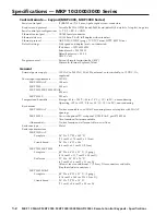 Extron electronics MKP 2000 Specifications предпросмотр