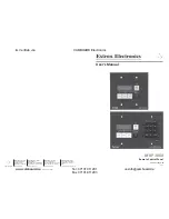 Preview for 1 page of Extron electronics MKP 3000 User Manual