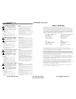 Предварительный просмотр 2 страницы Extron electronics MKP 3000 User Manual