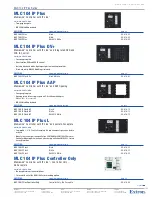 Preview for 3 page of Extron electronics MLC 104 IP Plus Series Specification Sheet