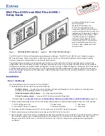 Preview for 1 page of Extron electronics MLC Plus 84 EU Setup Manual