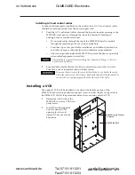 Preview for 17 page of Extron electronics MLM-WB User Manual