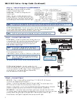 Предварительный просмотр 4 страницы Extron electronics MLS 608 D Setup Manual