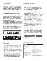 Preview for 2 page of Extron electronics MMX 32 VGA A Specification Sheet