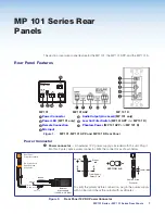 Предварительный просмотр 8 страницы Extron electronics MP 101 User Manual