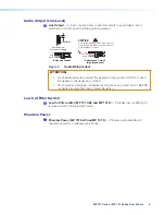 Предварительный просмотр 11 страницы Extron electronics MP 101 User Manual