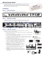 Предварительный просмотр 1 страницы Extron electronics MPS 409 Setup Manual