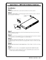 Preview for 5 page of Extron electronics MPX 423 A User Manual