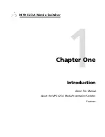 Preview for 9 page of Extron electronics MPX 423 A User Manual