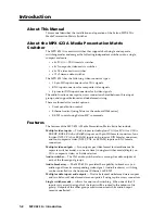 Preview for 10 page of Extron electronics MPX 423 A User Manual