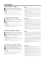 Preview for 2 page of Extron electronics MSG0804 User Manual