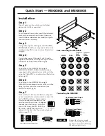 Preview for 3 page of Extron electronics MSG0804 User Manual