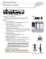 Extron electronics MTP 15HD RS Series Setup Manual предпросмотр