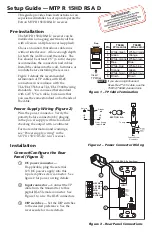 Предварительный просмотр 1 страницы Extron electronics MTP R 15HD RSA D Setup Manual