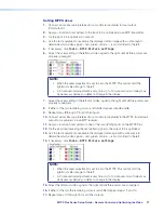 Preview for 35 page of Extron electronics MTPX 3232 Setup Manual