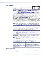 Preview for 21 page of Extron electronics MultiMatrix Switcher User Manual