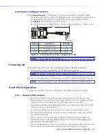 Preview for 22 page of Extron electronics MultiMatrix Switcher User Manual