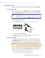 Preview for 37 page of Extron electronics MultiMatrix Switcher User Manual