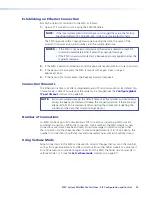 Preview for 41 page of Extron electronics MultiMatrix Switcher User Manual