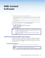 Preview for 65 page of Extron electronics MultiMatrix Switcher User Manual