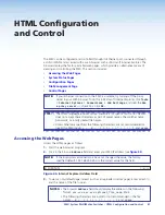 Preview for 93 page of Extron electronics MultiMatrix Switcher User Manual