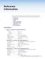 Preview for 119 page of Extron electronics MultiMatrix Switcher User Manual