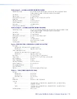 Preview for 121 page of Extron electronics MultiMatrix Switcher User Manual